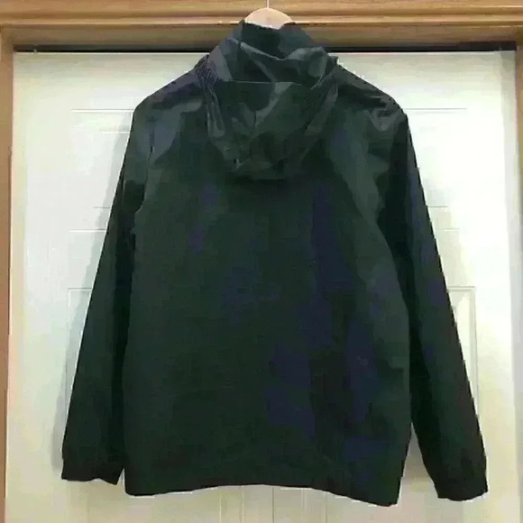 Adidas Zip Up Hooded  Mesh Lined Windbreaker Running Jacket EUC - Picture 9 of 13